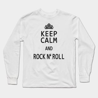 Rock and Roll cool saying Long Sleeve T-Shirt